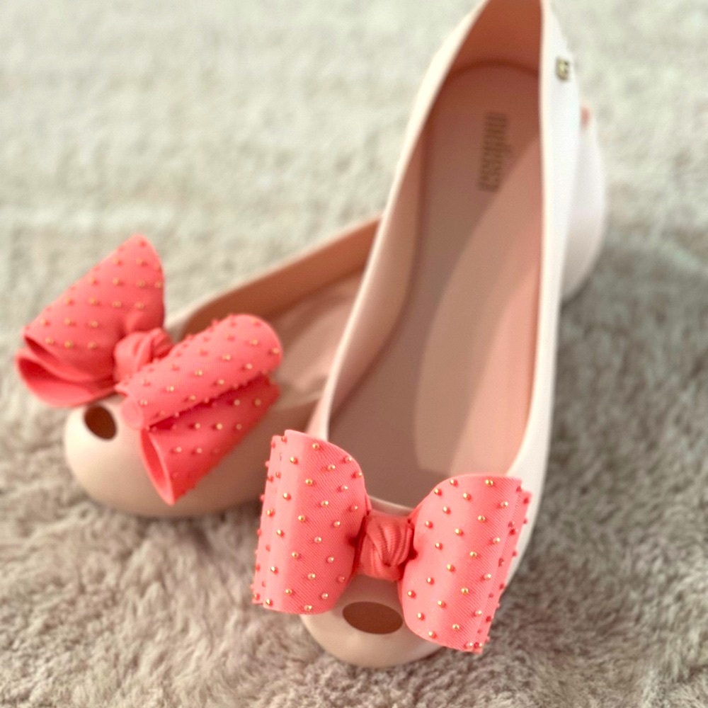 Melissa Pink Bow Women’s Shoes
